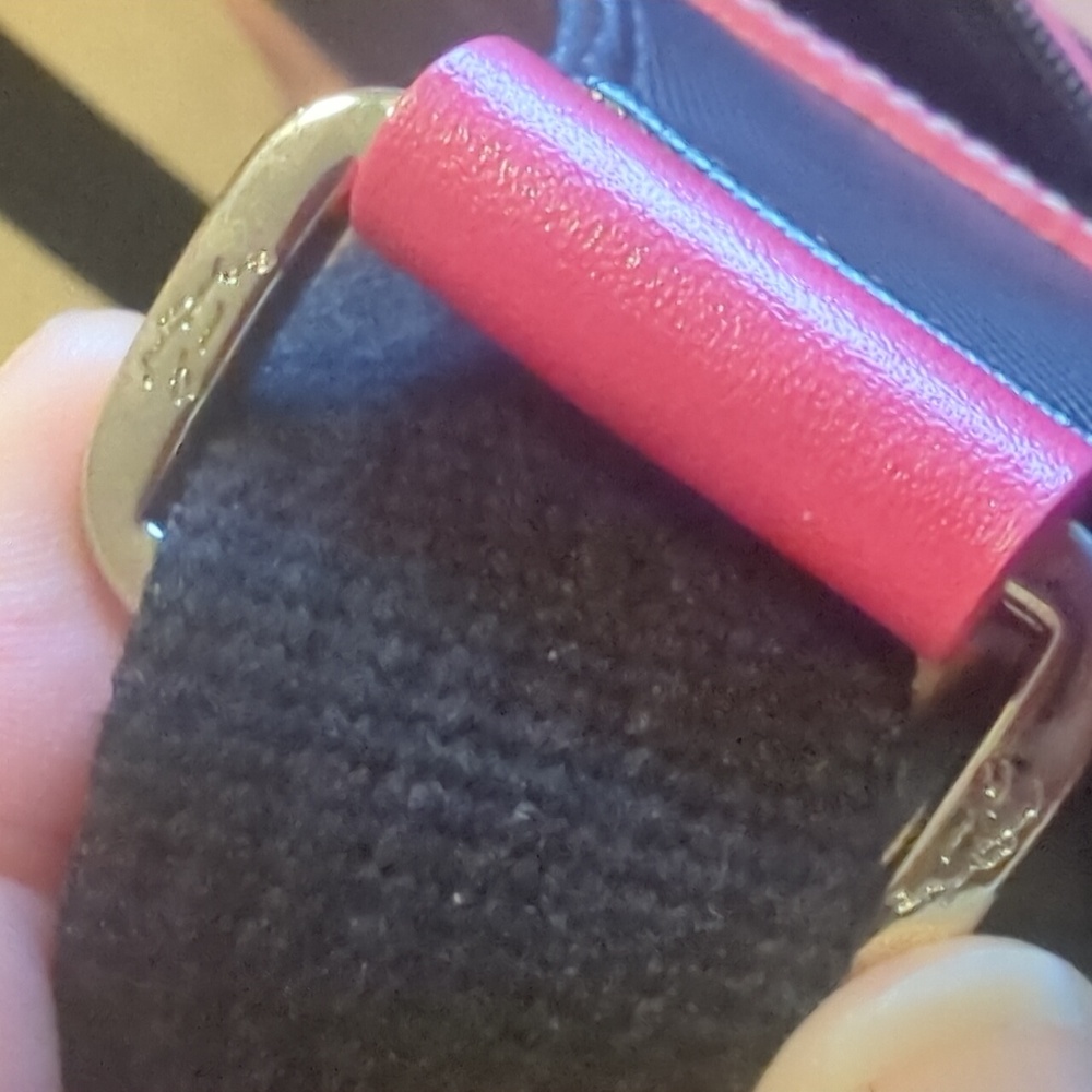 Longchamp Black and Pink Women's Bag - Picture 10 of 10